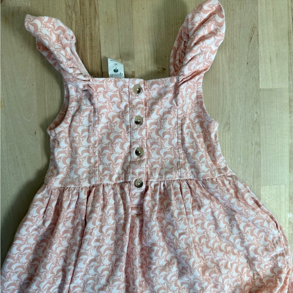 Kate Quinn Organics Pink Sleeveless Dress Size 3T - Picture 4 of 5